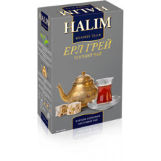 Чай "HALIM" чорний ЛИСТОВИЙ з ароматом бергамоту 80г