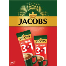 Кава розчинна 3 в 1 "JACOBS" intense стик 24шт/уп