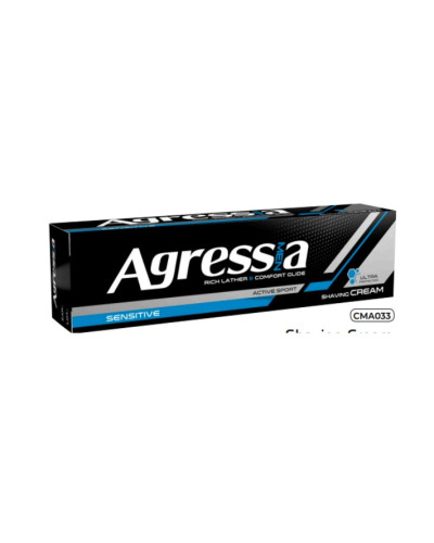 CMA033 men AGRESSIA Крем для гоління/ sensitive 100мл.