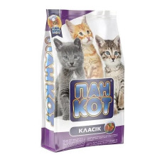 Корм для КОТІВ "Пан Кот" (класік), 10кг