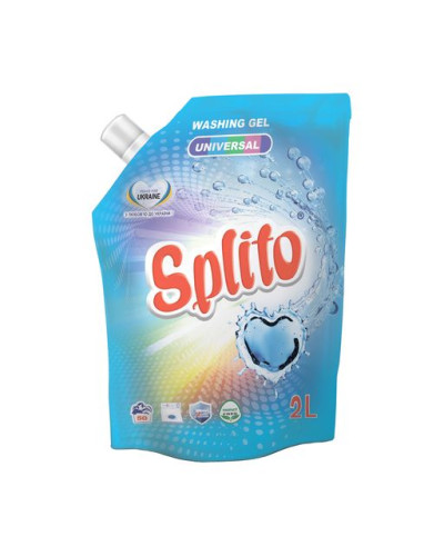 Гель для прання "Splito" Universal дой-пак 2л