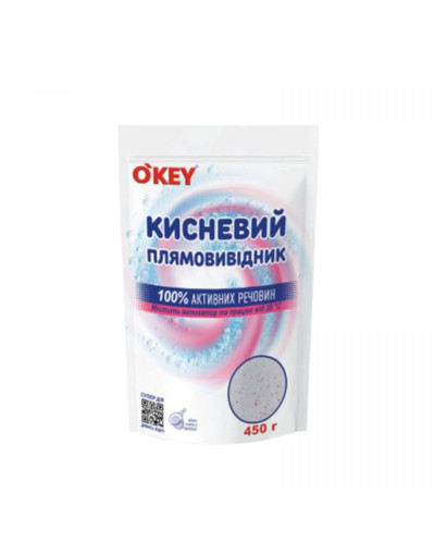 Кисневий плямовивідник  "O\'key" дой-пак 450г
