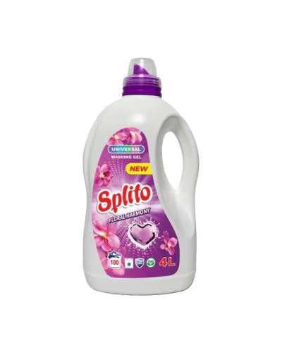 Рідина для прання "Splito" Floral harmony (фіолетова) 4л