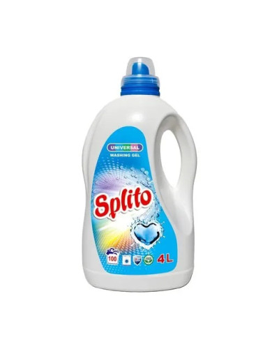Рідина для прання "Splito" Universal (синя) 4л