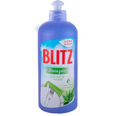 Бальзам для миття посуду "BLITZ" Алое- ПЛЯШКА  0,5л