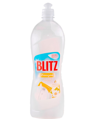 Бальзам для миття посуду "BLITZ" Ромашка- ПЛЯШКА  1л
