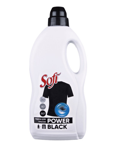 Рідина для прання "SOFI POWER" Black 1л. (КАНІСТРА)