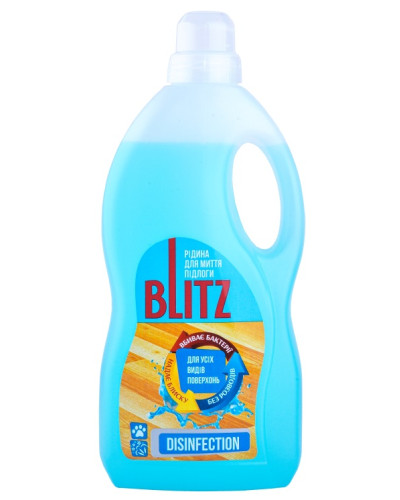 Рідина для миття підлоги "BLITZ" Desinfection 1л