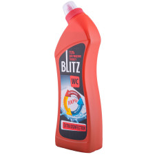 Гель для чищення туалету "BLITZ" Extra Disinfection 0.75л