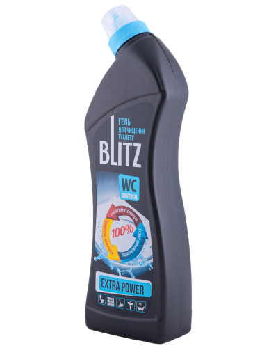 Гель для чищення туалету "BLITZ" Extra Power 0.75л