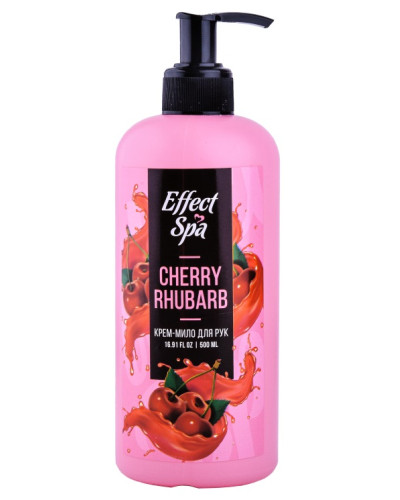 Крем мило "Effect Spa" Cherry Rhubarb дозатор 0,5л