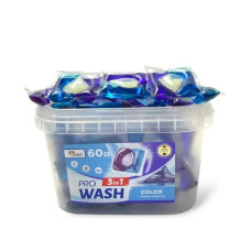 Капсули для прання "Pro Wash3/1" COLOR 15г. (70шт/уп.)