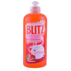 Рідина для миття посуду "BLITZ" Грейпфрут- ПЛЯШКА  0,5л