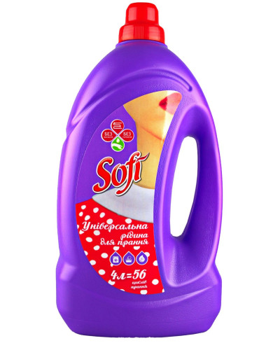 Рідина для прання "SOFI" Універсальне  4л