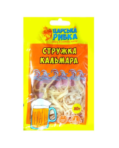 Кальмар стружка ЦР 30г(5шт/уп.)
