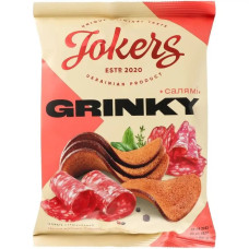 Гренки "Jokers" мет.пл. САЛЯМІ, 80г(20шт/уп)