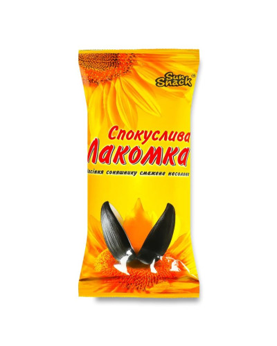 Насіння соняшникове "Спокуслива Лакомка" 100 г (60шт/уп)
