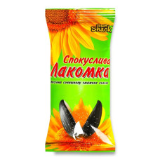 Насіння соняшникове "Спокуслива Лакомка" СІЛЬ 100 г (60шт/уп)