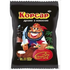 Корсар "Кокосовий" 60г (80шт/ящ)