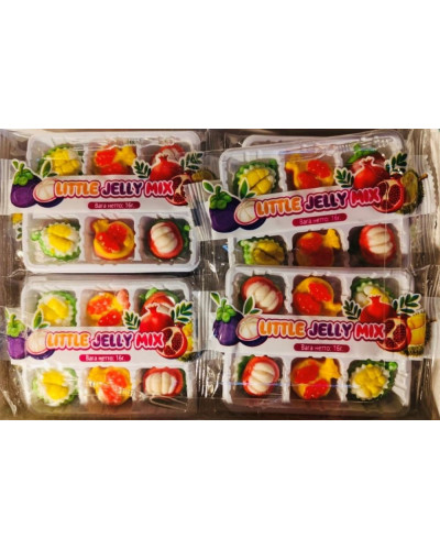Little Jelly Mix (фруктові желейки) 16г.20шт/уп