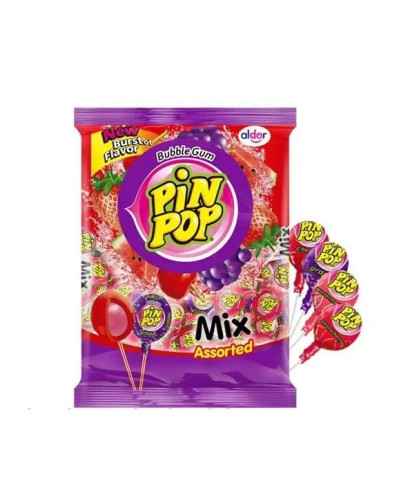 Льодяник на паличці PIN POP/Yogueta 48шт/уп