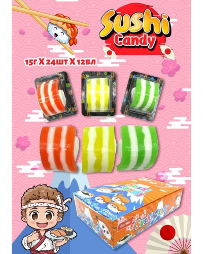 Sushi Candy Желейна цукерка 15г 24шт/уп