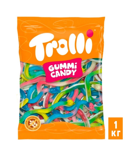 "Тrolli" Змія, жувальний мармелад 1кг/уп
