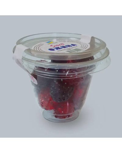 Жувальний Мармелад "Sweli" Ожина СТАКАН 150г 24шт/уп