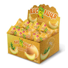 "Кислица" жувальна гумка диня (100шт/уп)