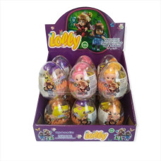"Lolly" прозоре яйце з іграшкою (12шт/уп)