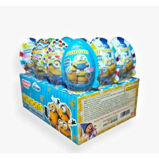 "Minion" пласт. яйце з іграшкою(Кіндер Джой) (12шт/уп)