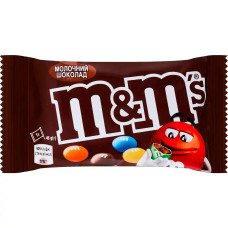 M&M'S шоколадний 45г. 24шт/уп
