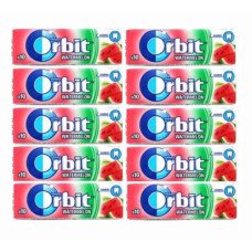 "Orbit"  жув. гумка Соковитий кавун 30шт/бл.