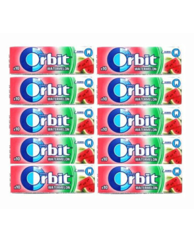 "Orbit"  жув. гумка Соковитий кавун 30шт/бл.