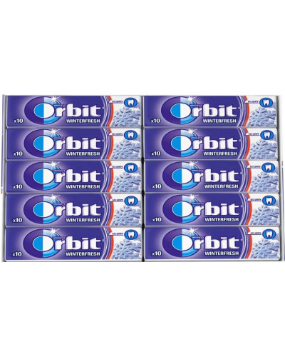 "Orbit"  жув. гумка Winterfresh 30шт/бл.