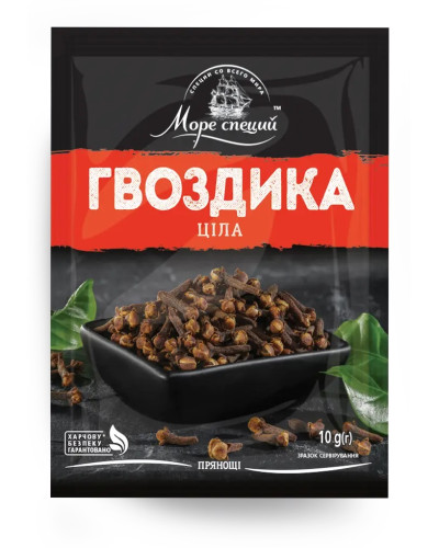 Гвоздика ціла ТМ Море Специй 10г/100шт