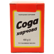 Сода харчова 400г/18шт