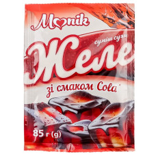 Желе зі смаком cola ТМ Monik  85г/25шт