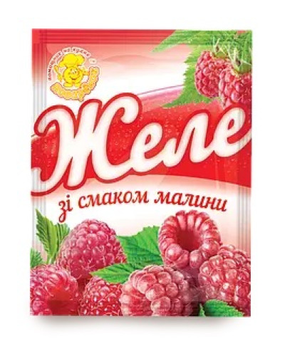 Желе зі смаком малини ТМ Monik 85г/50шт