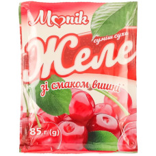 Желе зі смаком вишні ТМ Monik 85г/50шт