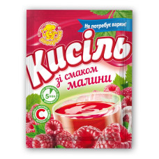 Кисіль "Малина" ТМ Поваренок 65г/25шт