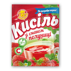 Кисіль "Полуниця" ТМ Поваренок 65г/25шт