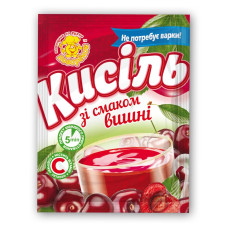 Кисіль "Вишня" ТМ Поваренок 65г/25шт