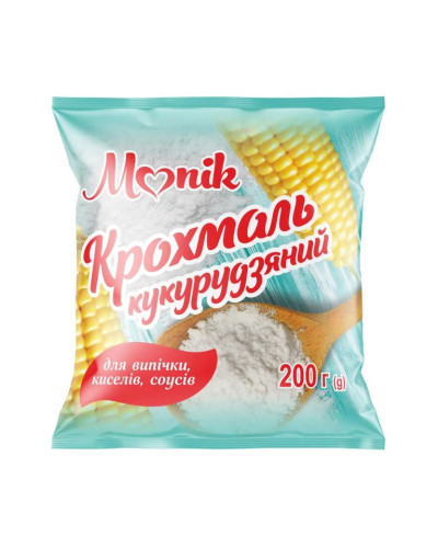 Крохмаль кукурудзяний ТМ Monik 200г/13шт