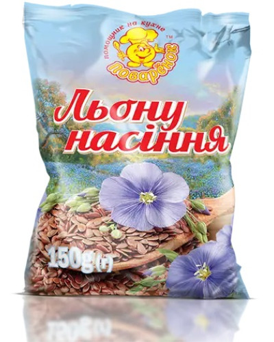 Льону насіння ТМ Поваренок 150г/15шт