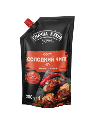 Соус "Солодкий Чілі" "ТМ Смачна Кухня" 200г.