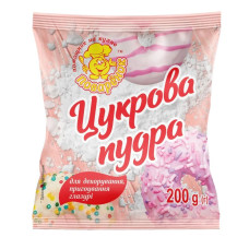 Цукрова пудра ТМ Monik 200г/16шт