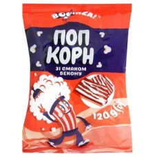 Попкорн BOOMZA  Пакет ВЕЛ. Бекон 120г/14шт(580)