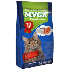 Корм для КОТІВ "МУСЯ" (риба), 10кг